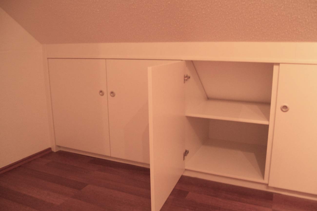 Einbauschrank, Parkett