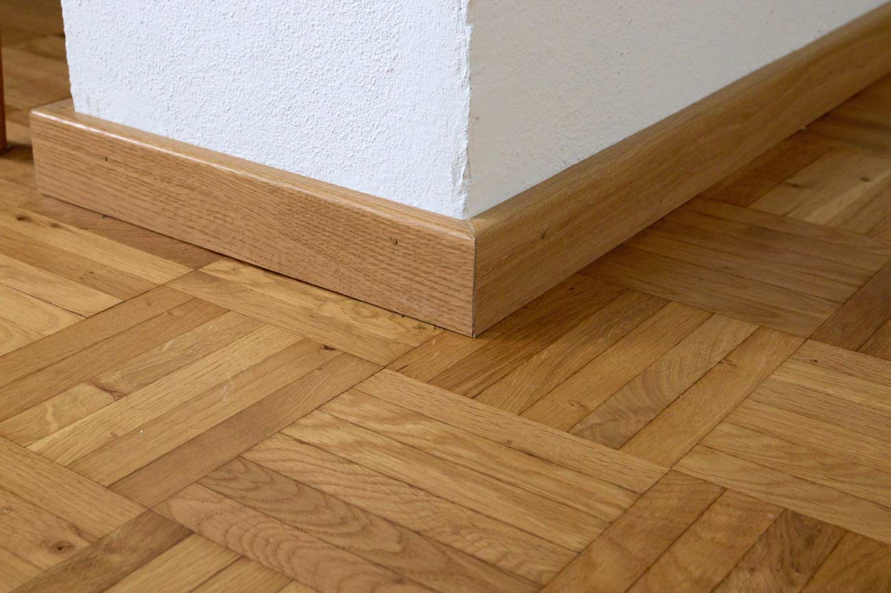 Parkett, Sockelleiste